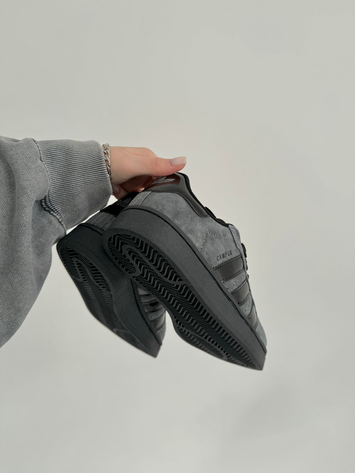 Adidas Campus Dark Grey Black