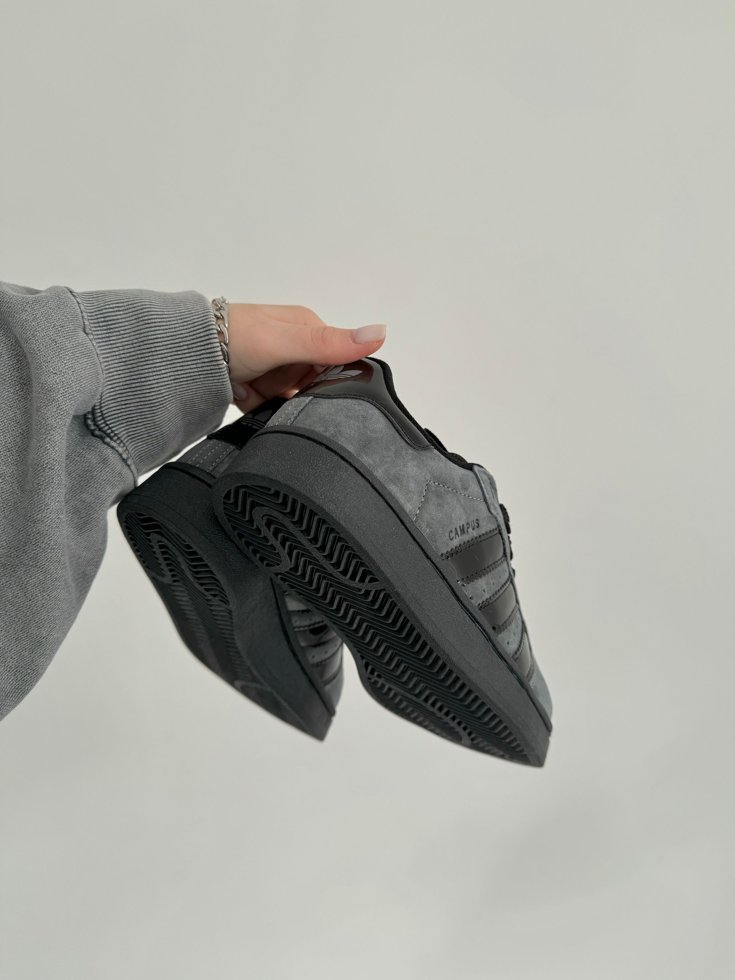 Adidas Campus Dark Grey Black