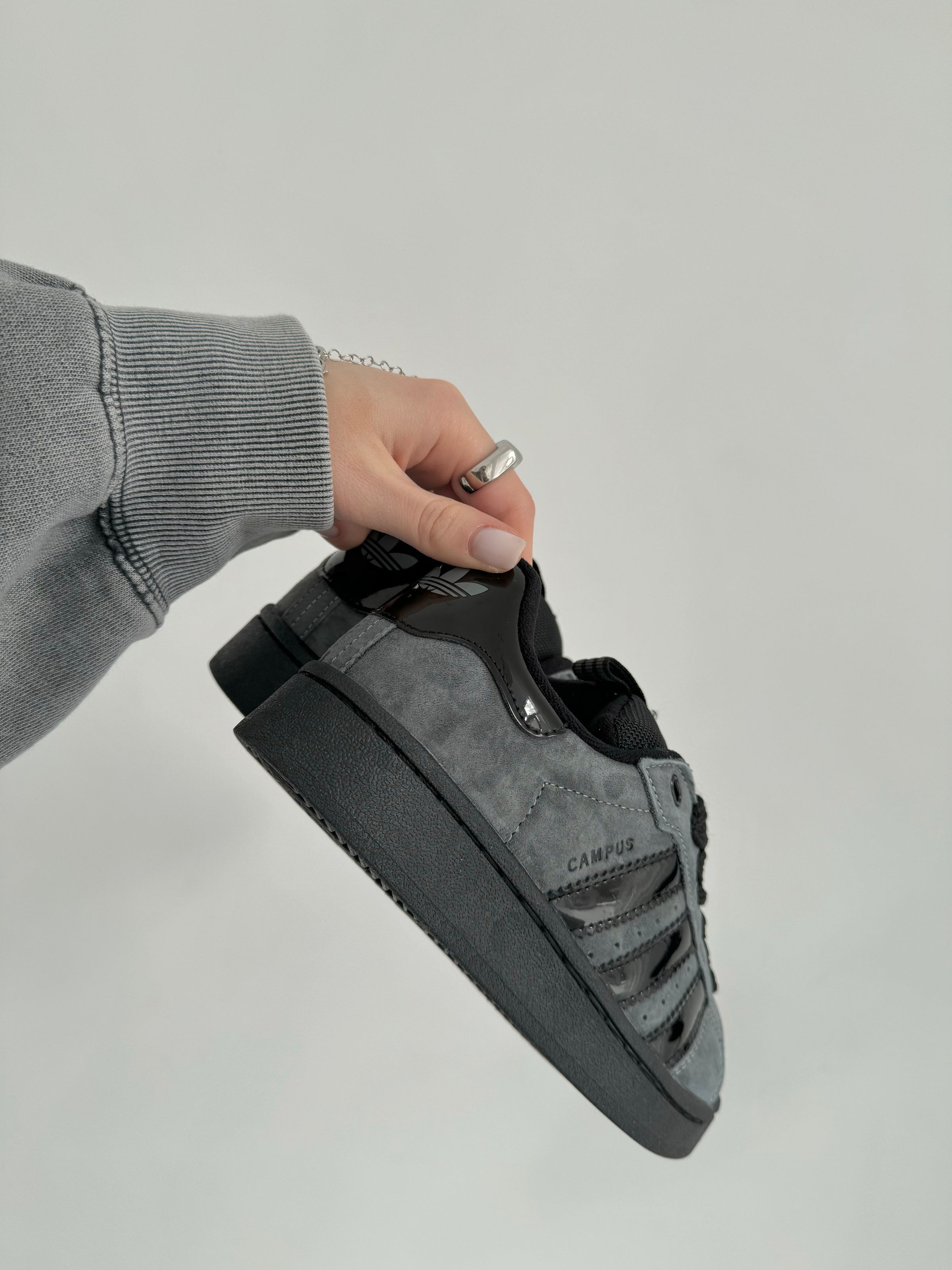 Adidas Campus Dark Grey Black