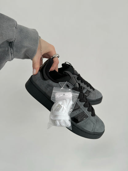 Adidas Campus Dark Grey Black