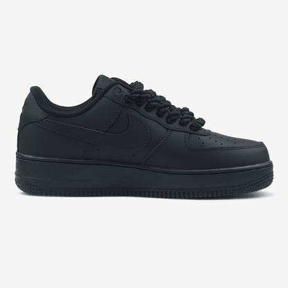 Nike Air Force 1 Low Black Rope Laces - oceanhype - 