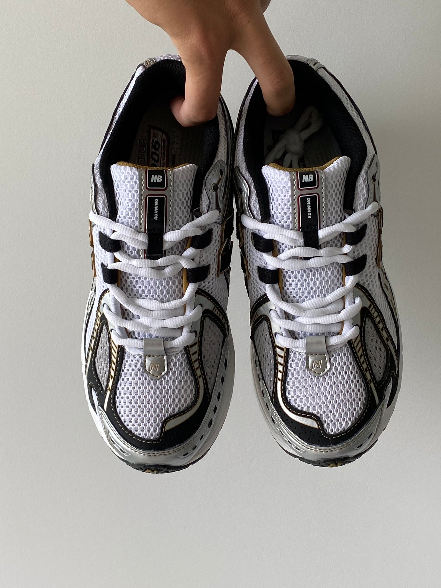 New Balance M1906 White Gold Silver Black