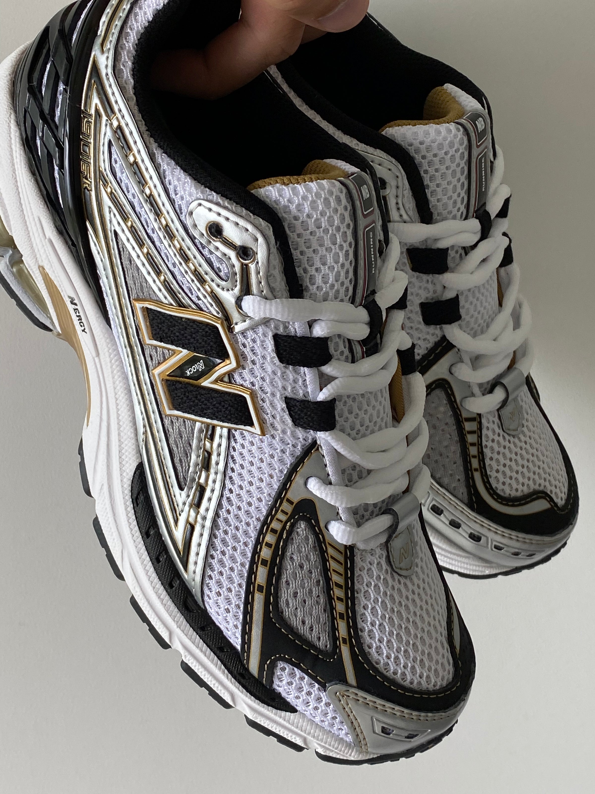 New Balance M1906 White Gold Silver Black