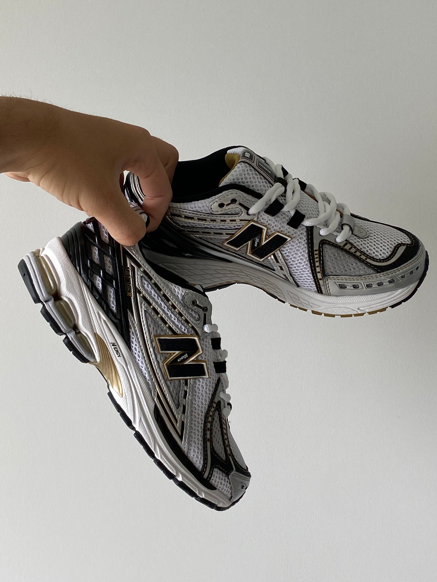 New Balance M1906 White Gold Silver Black
