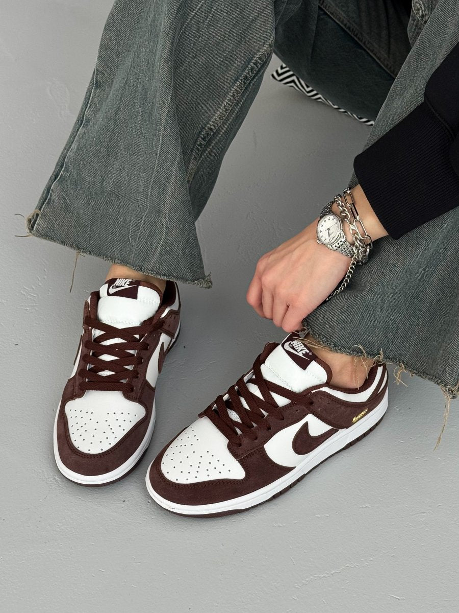 NIke SB Dunk Low Sail Red Sepia - Metallic Gold - oceanhype - 