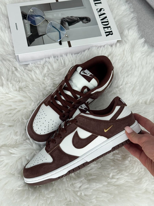 NIke SB Dunk Low Sail Red Sepia - Metallic Gold - oceanhype - 