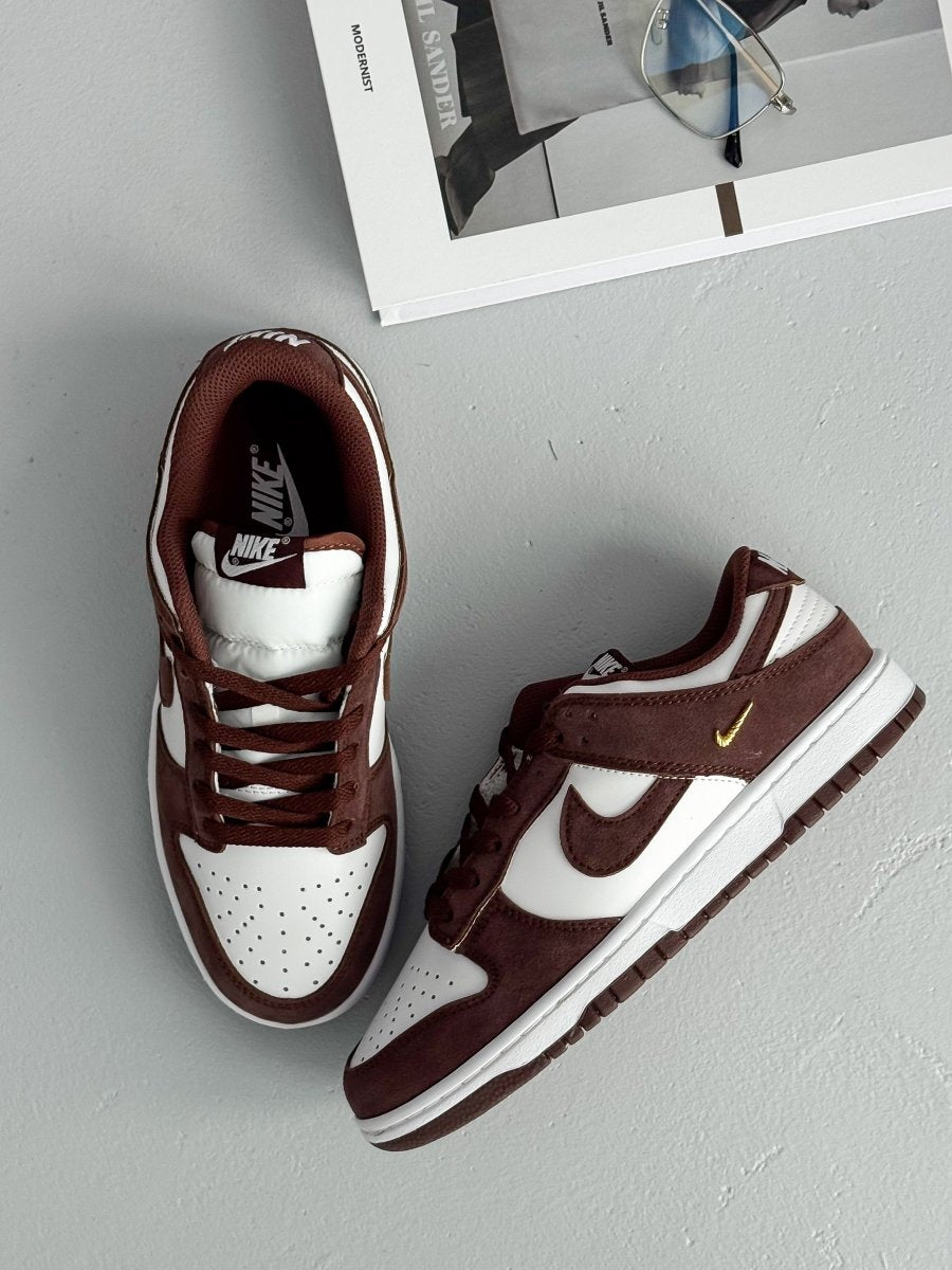 NIke SB Dunk Low Sail Red Sepia - Metallic Gold - oceanhype - 