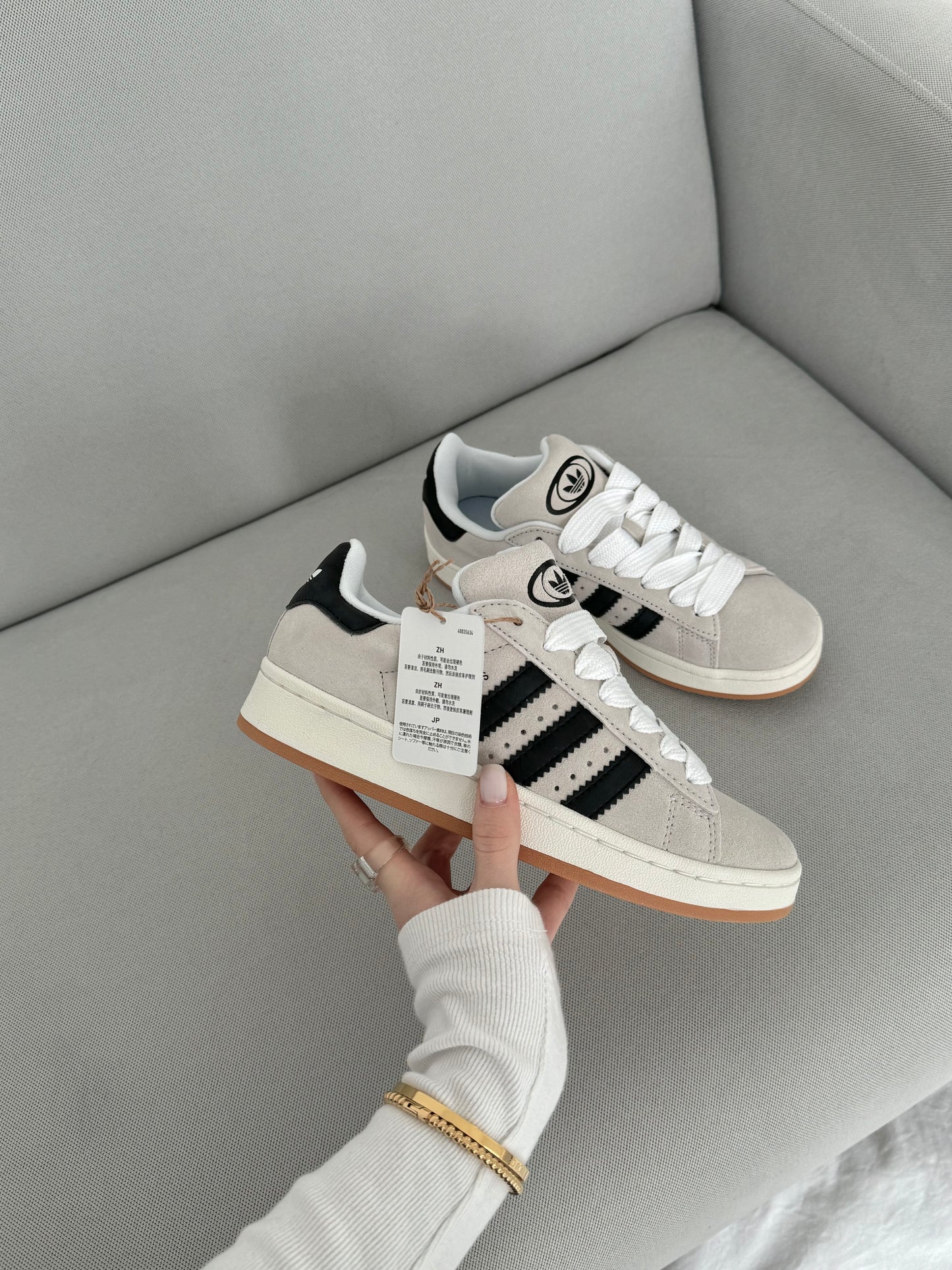 Adidas Campus 00s Grey Black