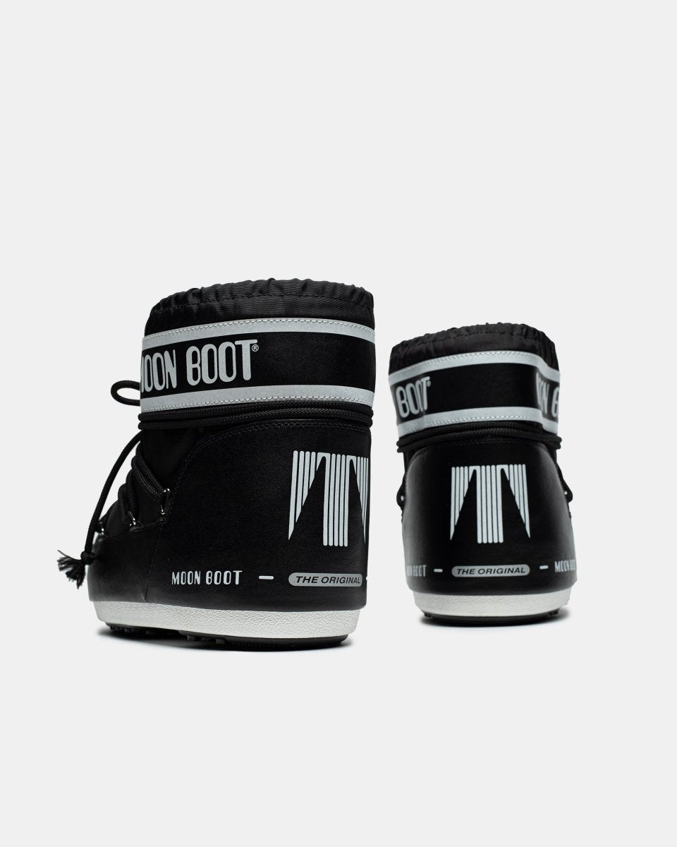Moon Boot Icon Low Nylon Black - oceanhype - 
