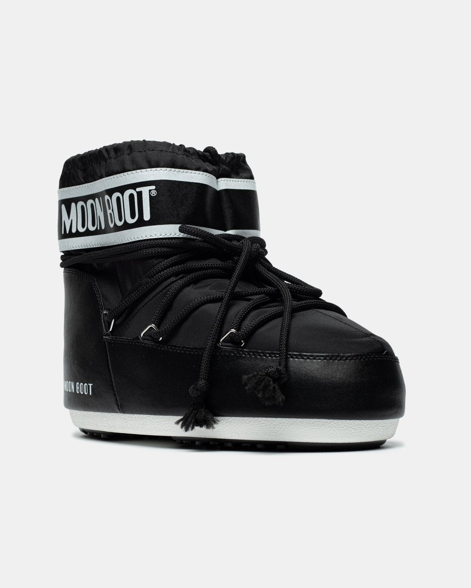 Moon Boot Icon Low Nylon Black - oceanhype - 