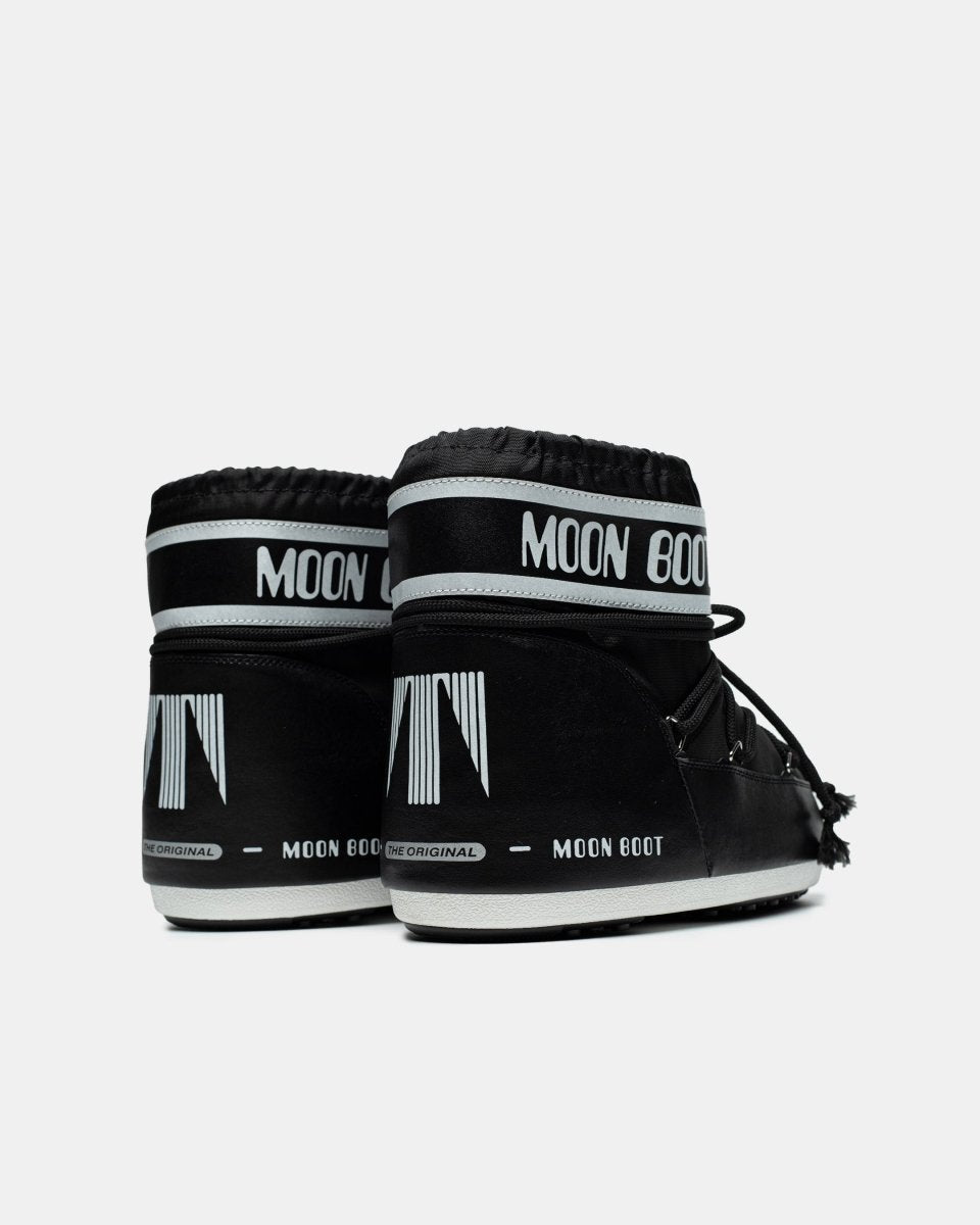 Moon Boot Icon Low Nylon Black - oceanhype - 