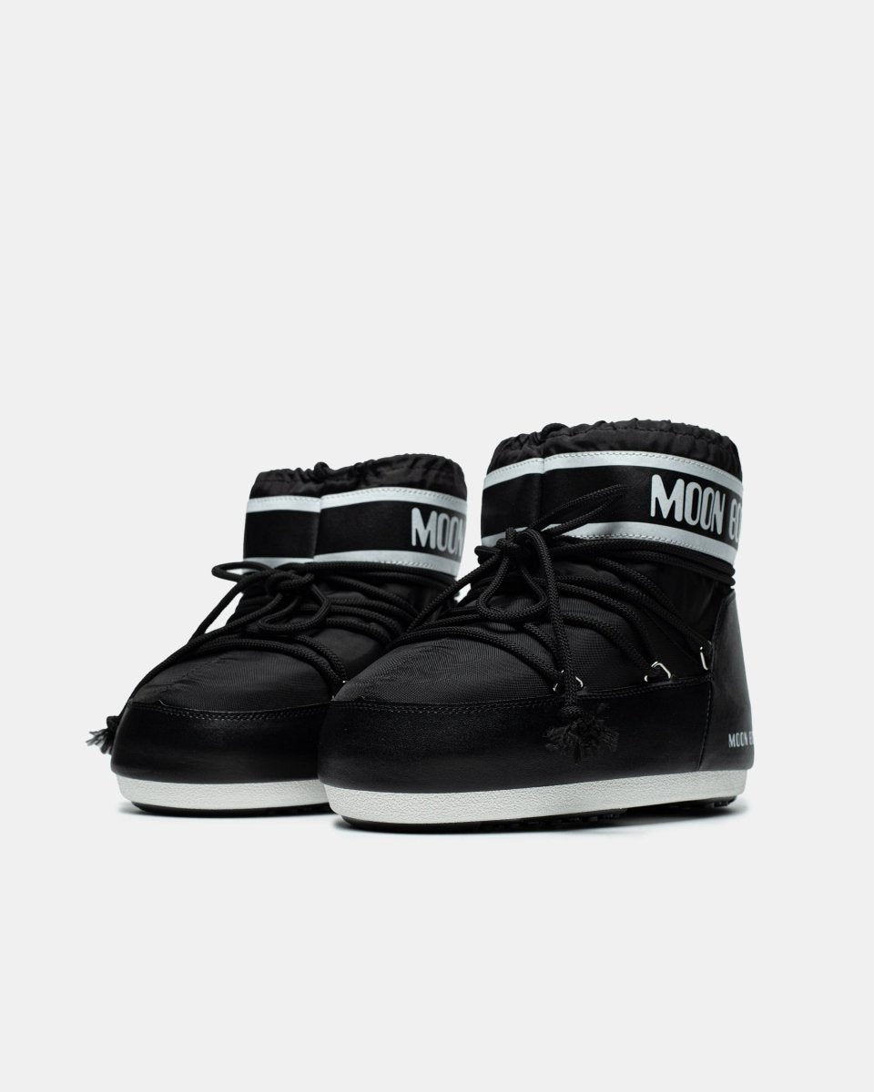 Moon Boot Icon Low Nylon Black - oceanhype - 