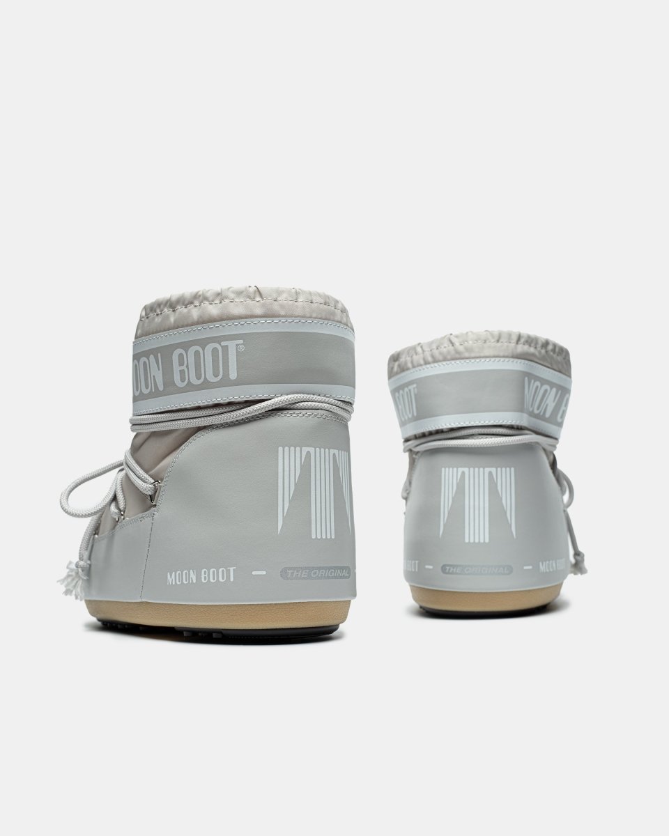 Moon Boot Icon Low Nylon Grey - oceanhype - 