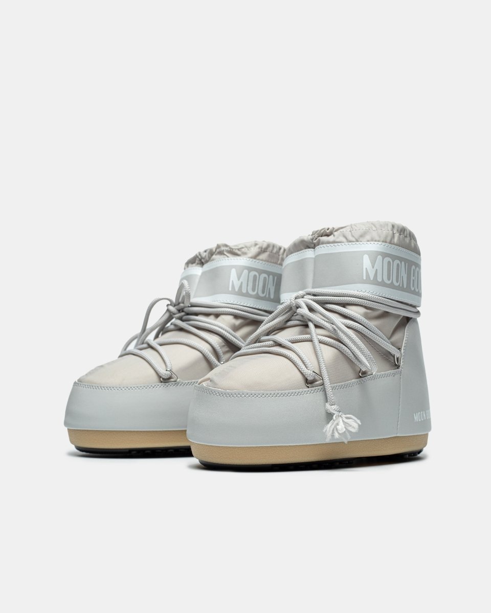 Moon Boot Icon Low Nylon Grey - oceanhype - 