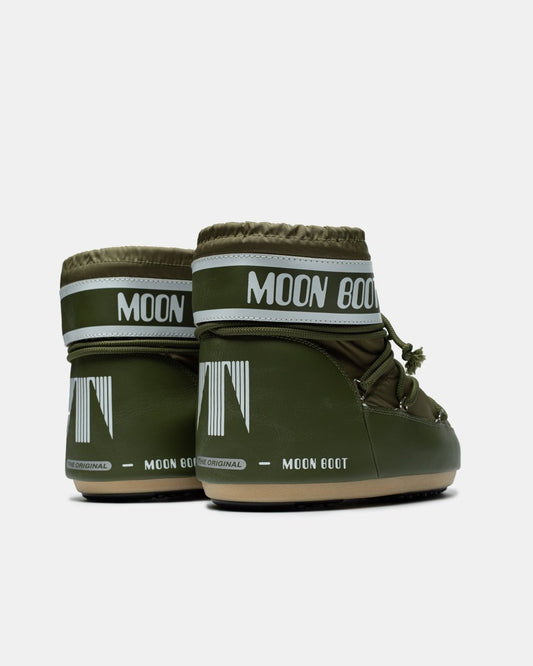 Moon Boot Icon Low Nylon Olive - oceanhype - 