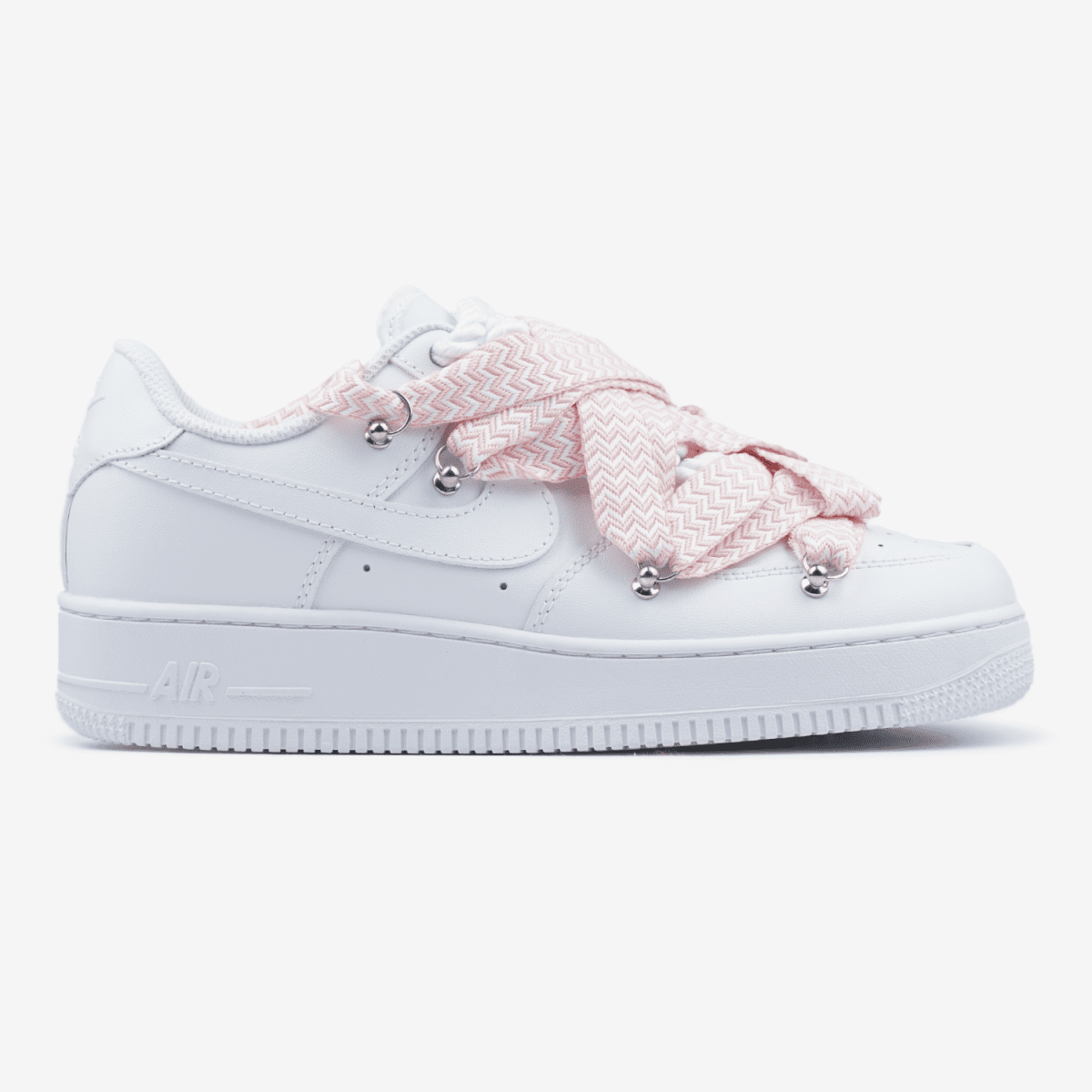 Nike Air Force 1 Low Custom Lanvin Laces Pink - oceanhype - 