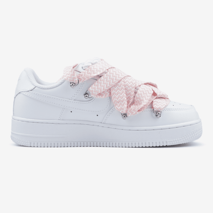 Nike Air Force 1 Low Custom Lanvin Laces Pink - oceanhype - 