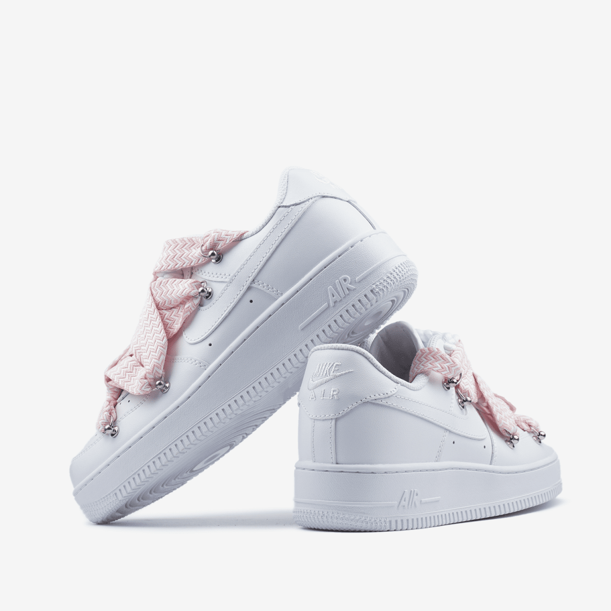 Nike Air Force 1 Low Custom Lanvin Laces Pink - oceanhype - 