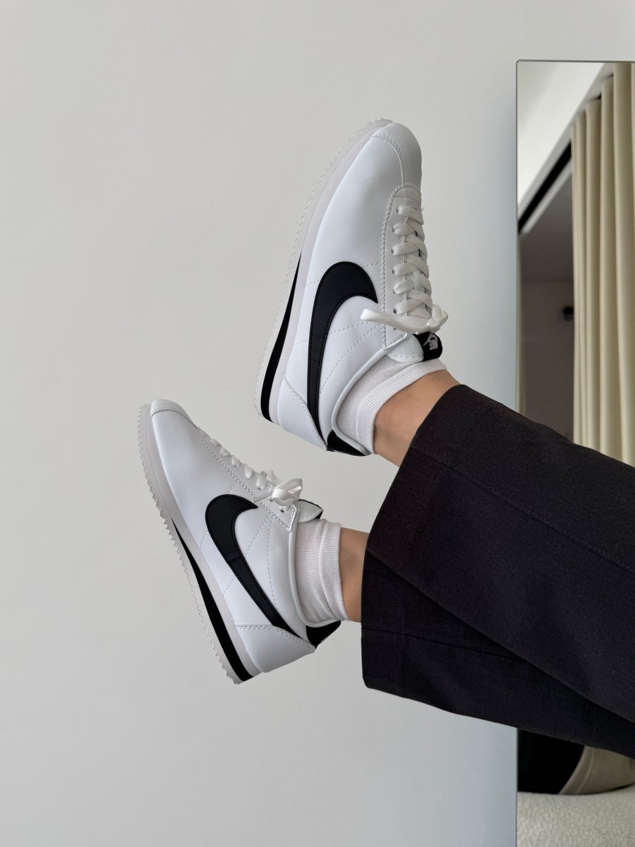 Nike Classic Cortez Leather White - oceanhype - 