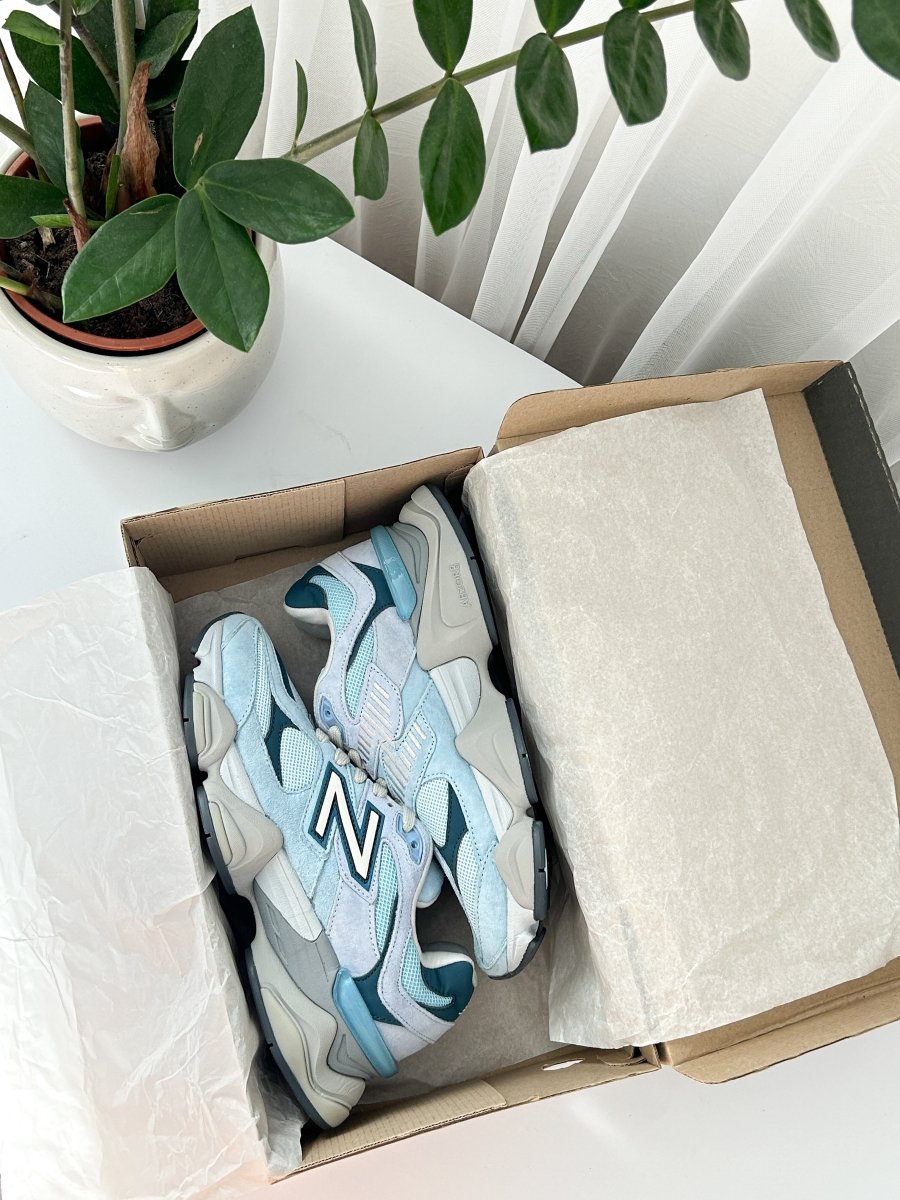 New Balance 9060 Chrome Blue - oceanhype - 