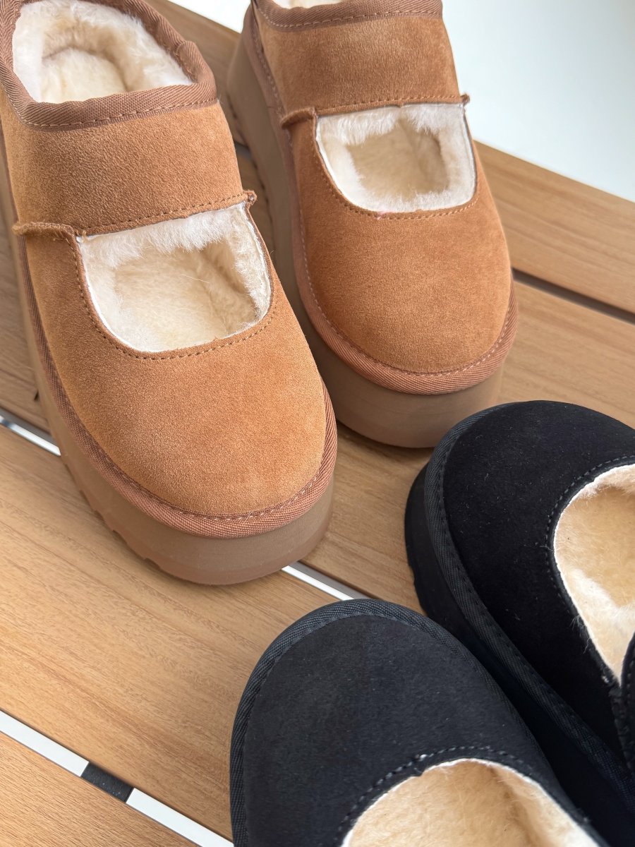 UGG Bea Mary Jane Platform Black - oceanhype - 
