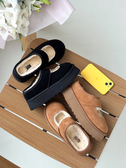 UGG Bea Mary Jane Platform Black - oceanhype - 