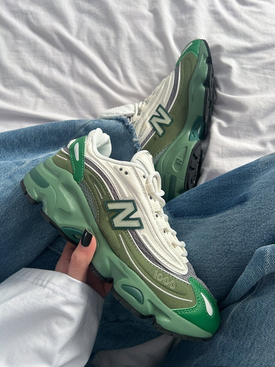 New Balance 1000 Green White - oceanhype - 