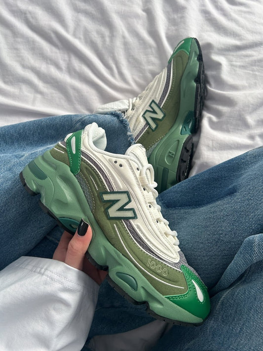 New Balance 1000 Green White - oceanhype - 