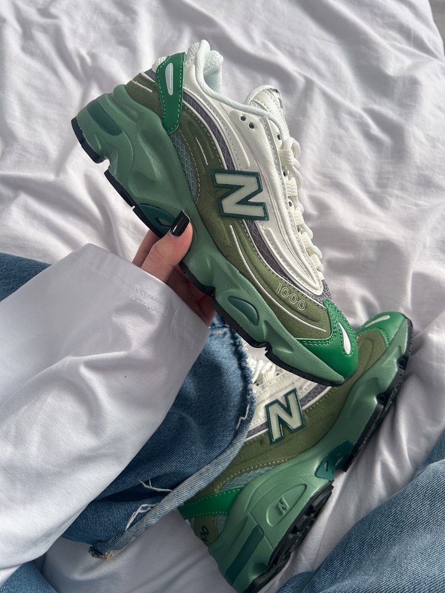 New Balance 1000 Green White - oceanhype - 