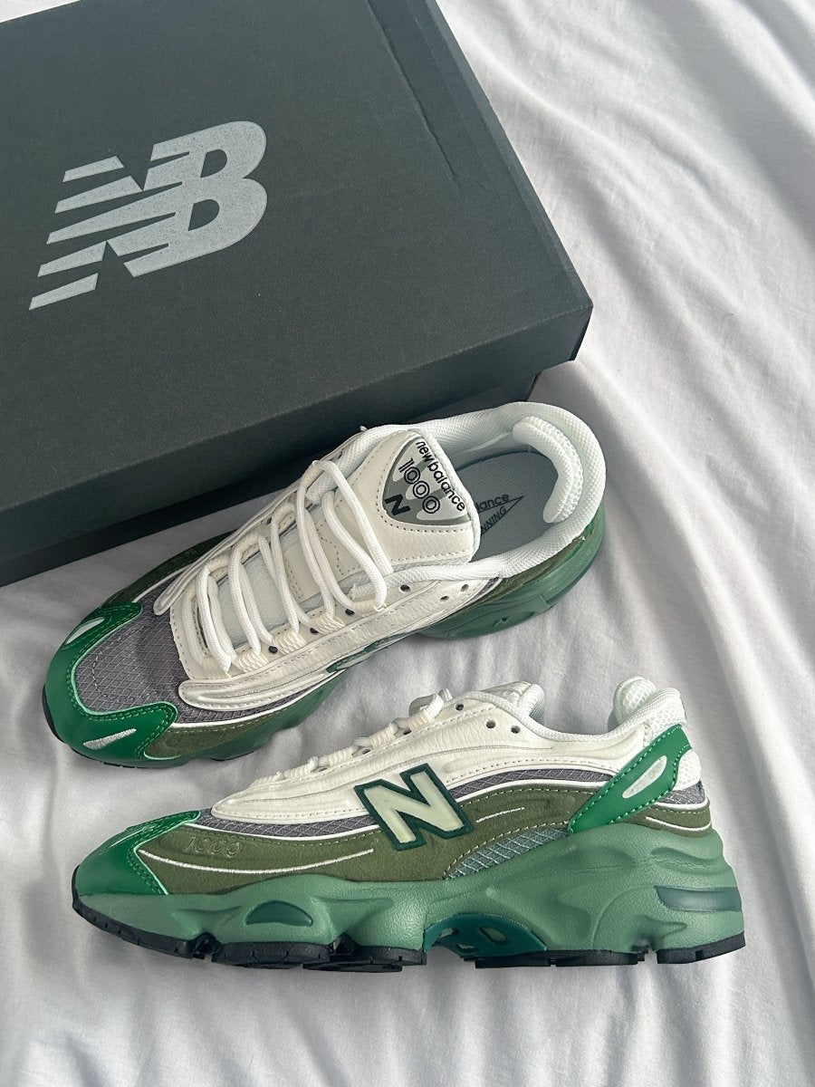 New Balance 1000 Green White - oceanhype - 