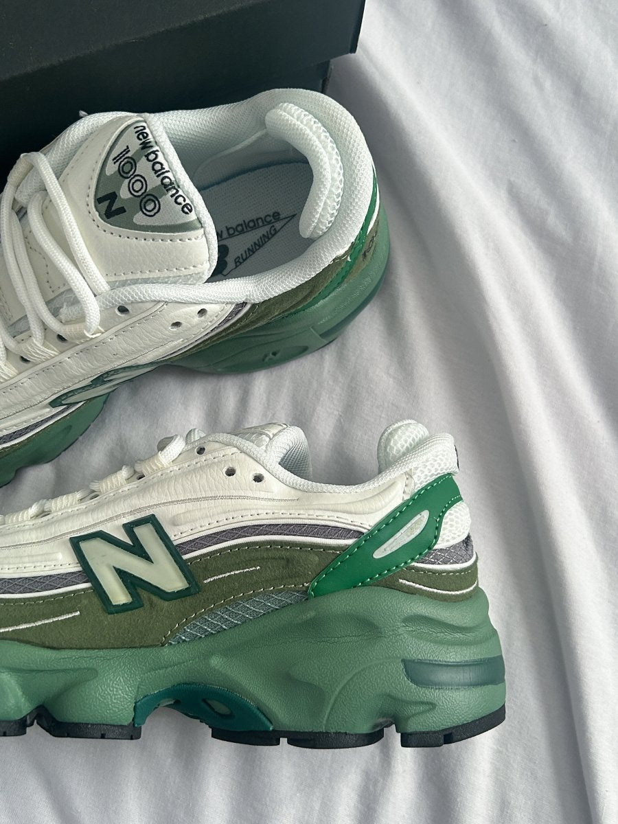 New Balance 1000 Green White - oceanhype - 