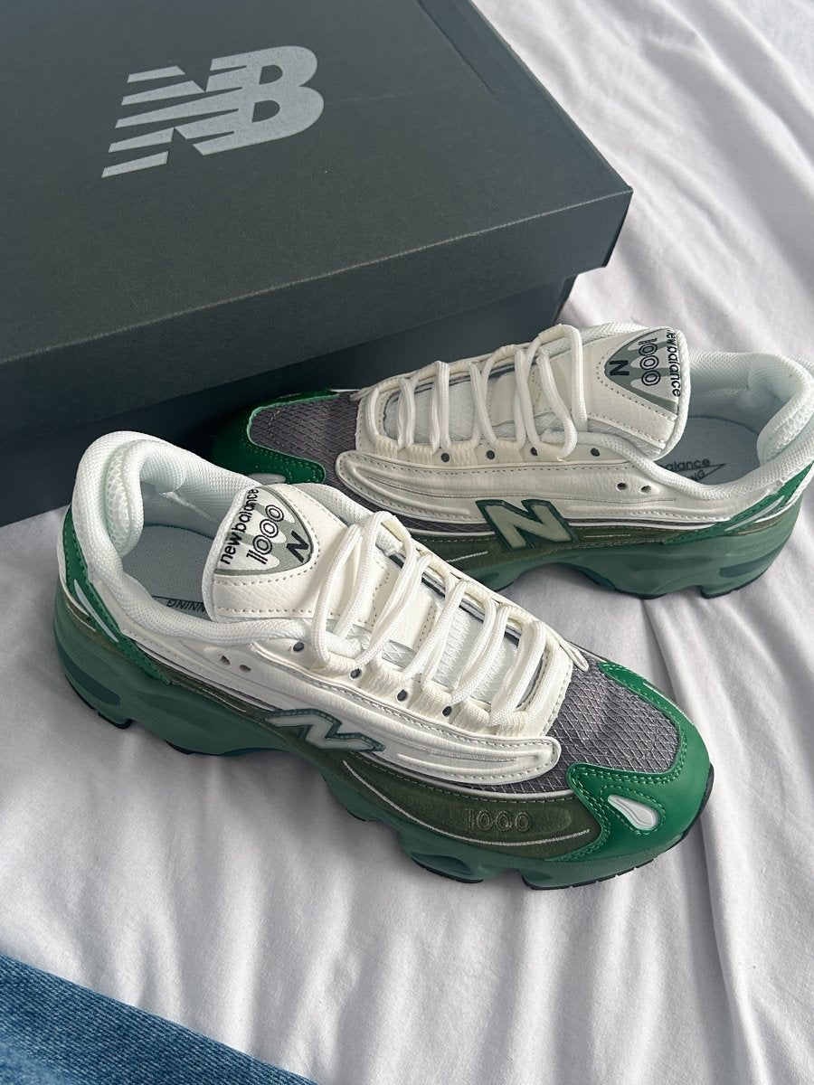 New Balance 1000 Green White - oceanhype - 