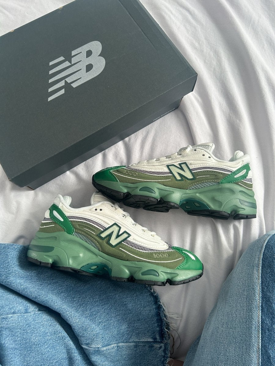 New Balance 1000 Green White - oceanhype - 