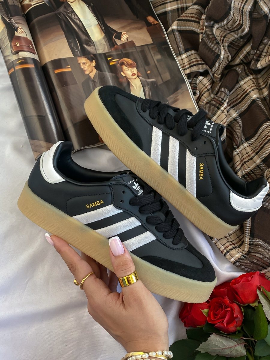 Adidas Sambae Black White Gum - oceanhype - 