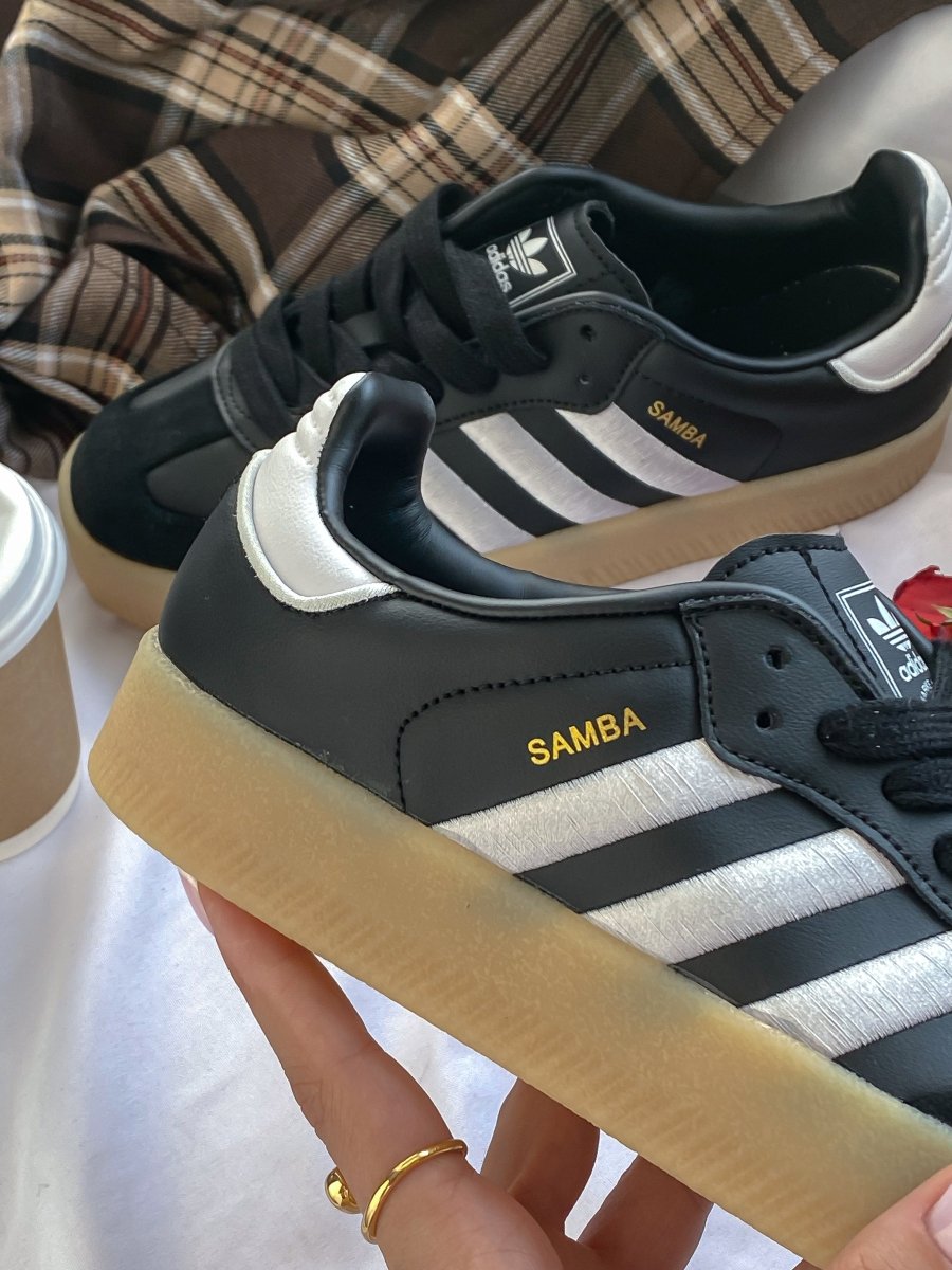 Adidas Sambae Black White Gum - oceanhype - 