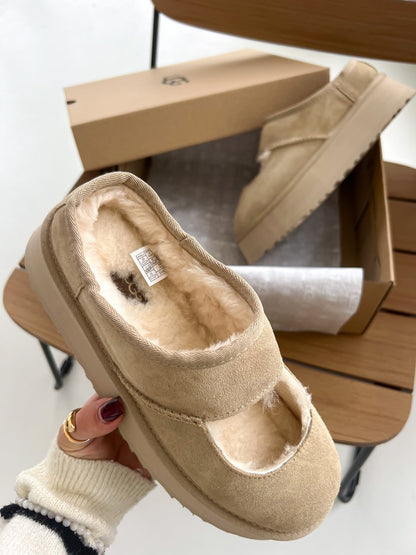 UGG Bea Mary Jane Platform Beige - oceanhype - 