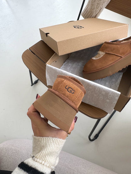 UGG Bea Mary Jane Platform Chestnut - oceanhype - 