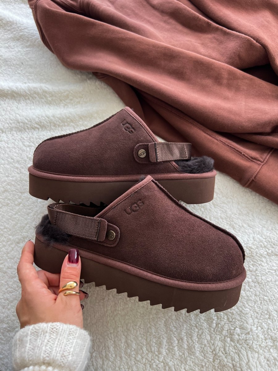 UGG Lanah Clog Chocolate - oceanhype - 