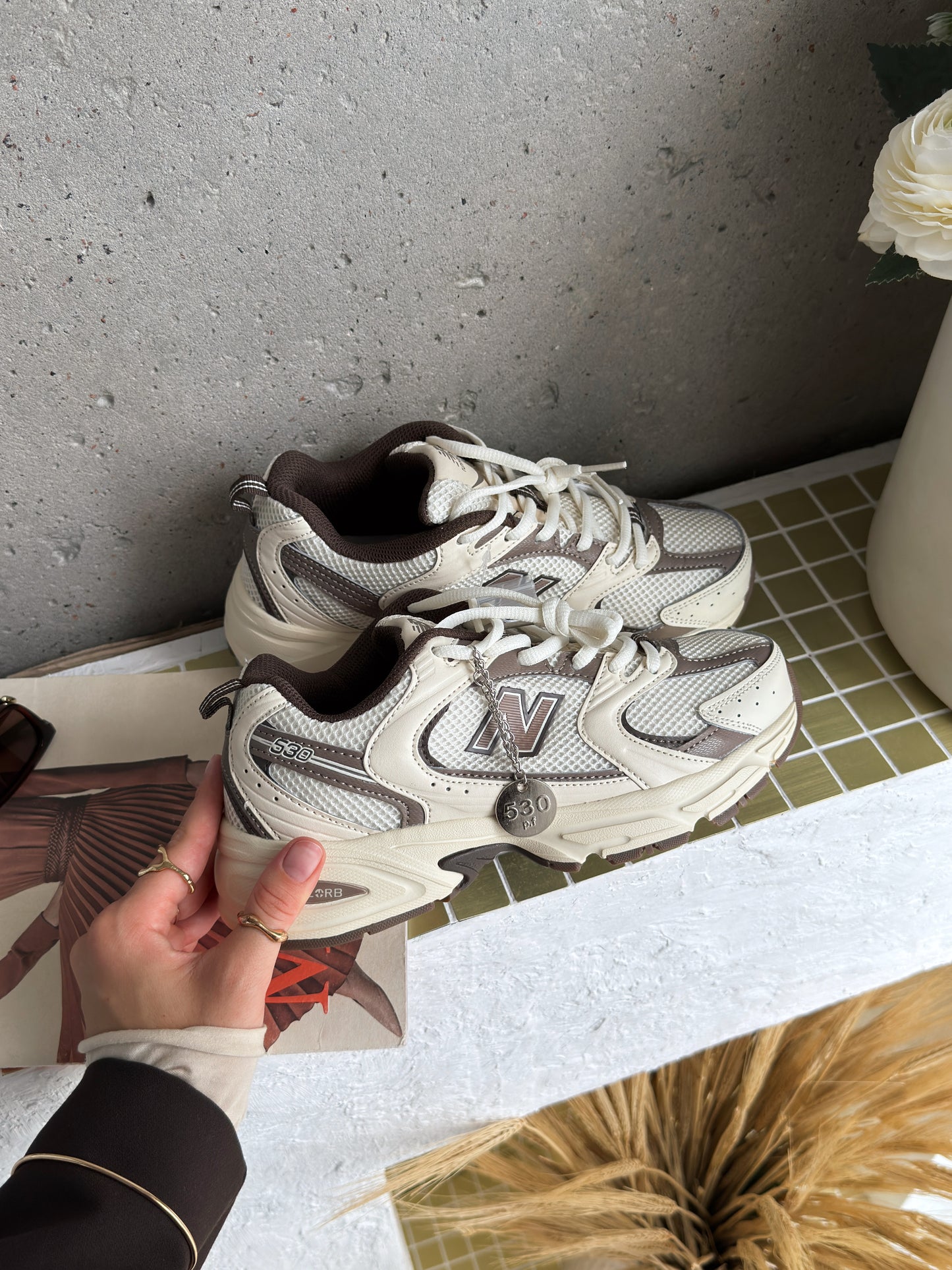 New Balance 530 Turtledove Mushroom