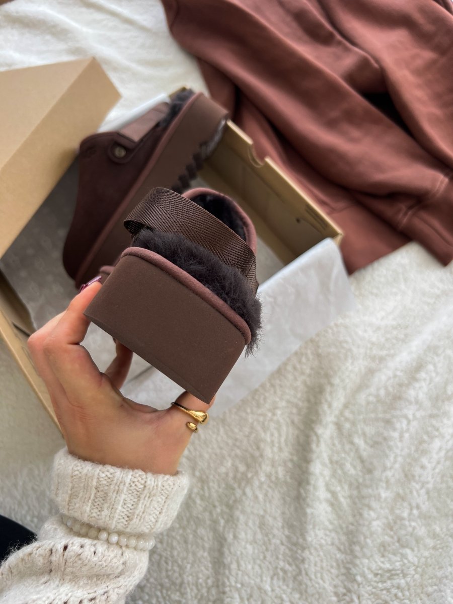 UGG Lanah Clog Chocolate - oceanhype - 