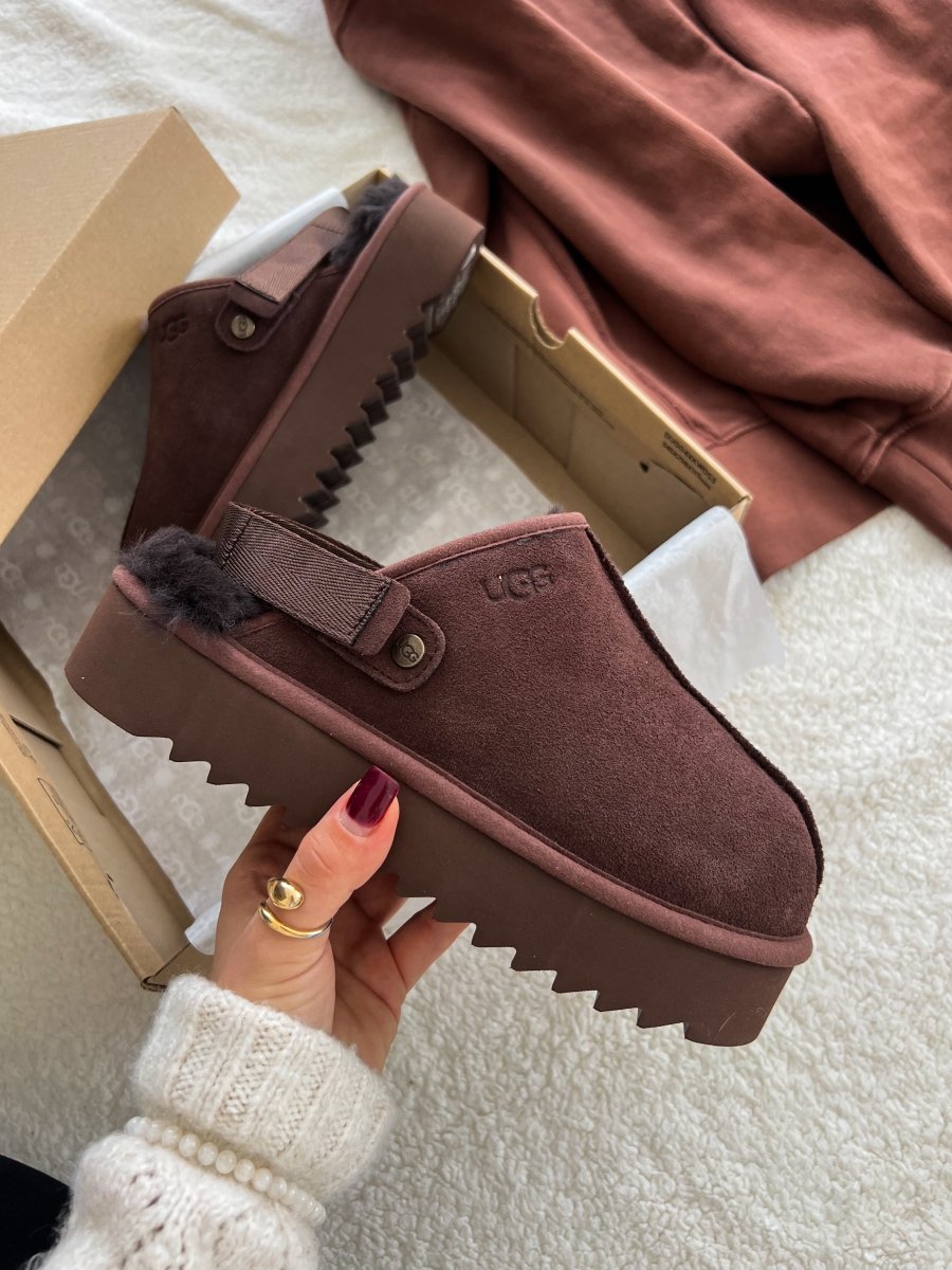 UGG Lanah Clog Chocolate - oceanhype - 