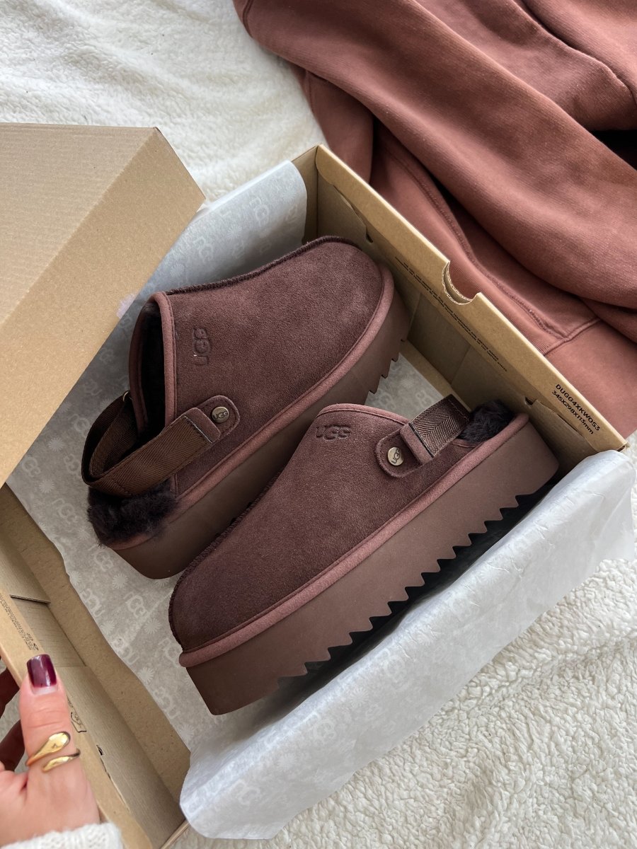 UGG Lanah Clog Chocolate - oceanhype - 