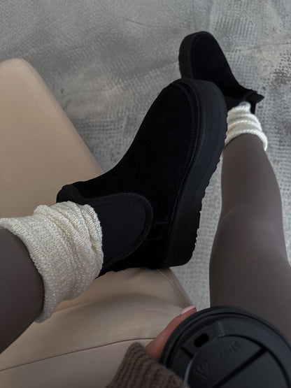 UGG Neumel Platform Chelsea Black