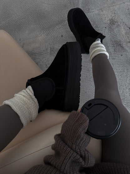 UGG Neumel Platform Chelsea Black