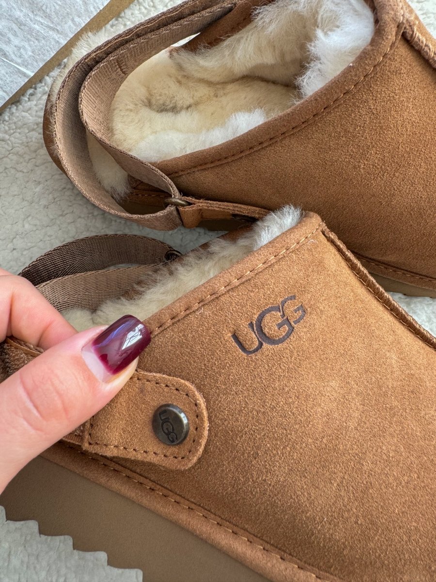 UGG Lanah Clog Chestnut Platform - oceanhype - 