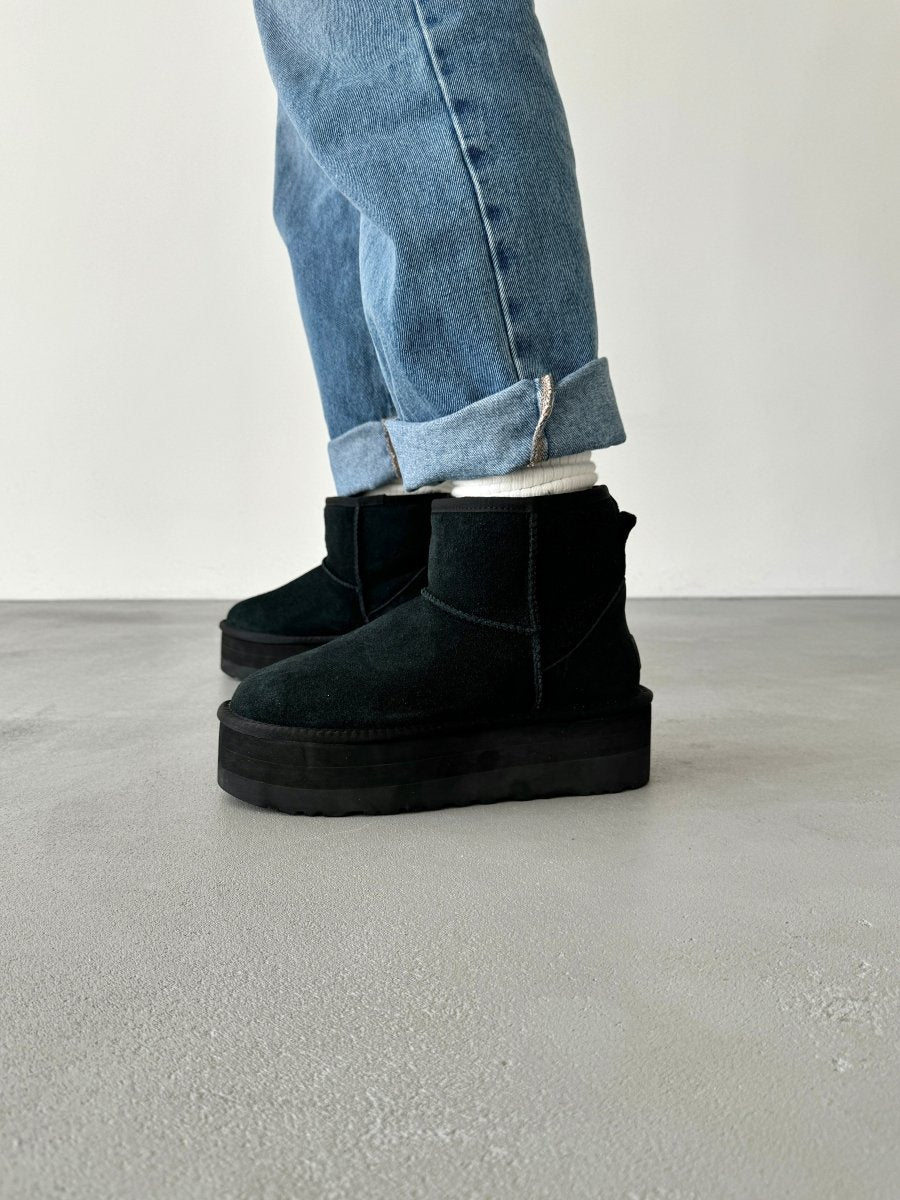 UGG Classic Mini Platform XL Black - oceanhype - 