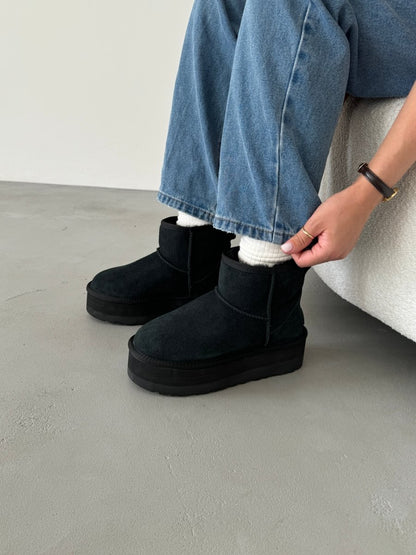UGG Classic Mini Platform XL Black - oceanhype - 