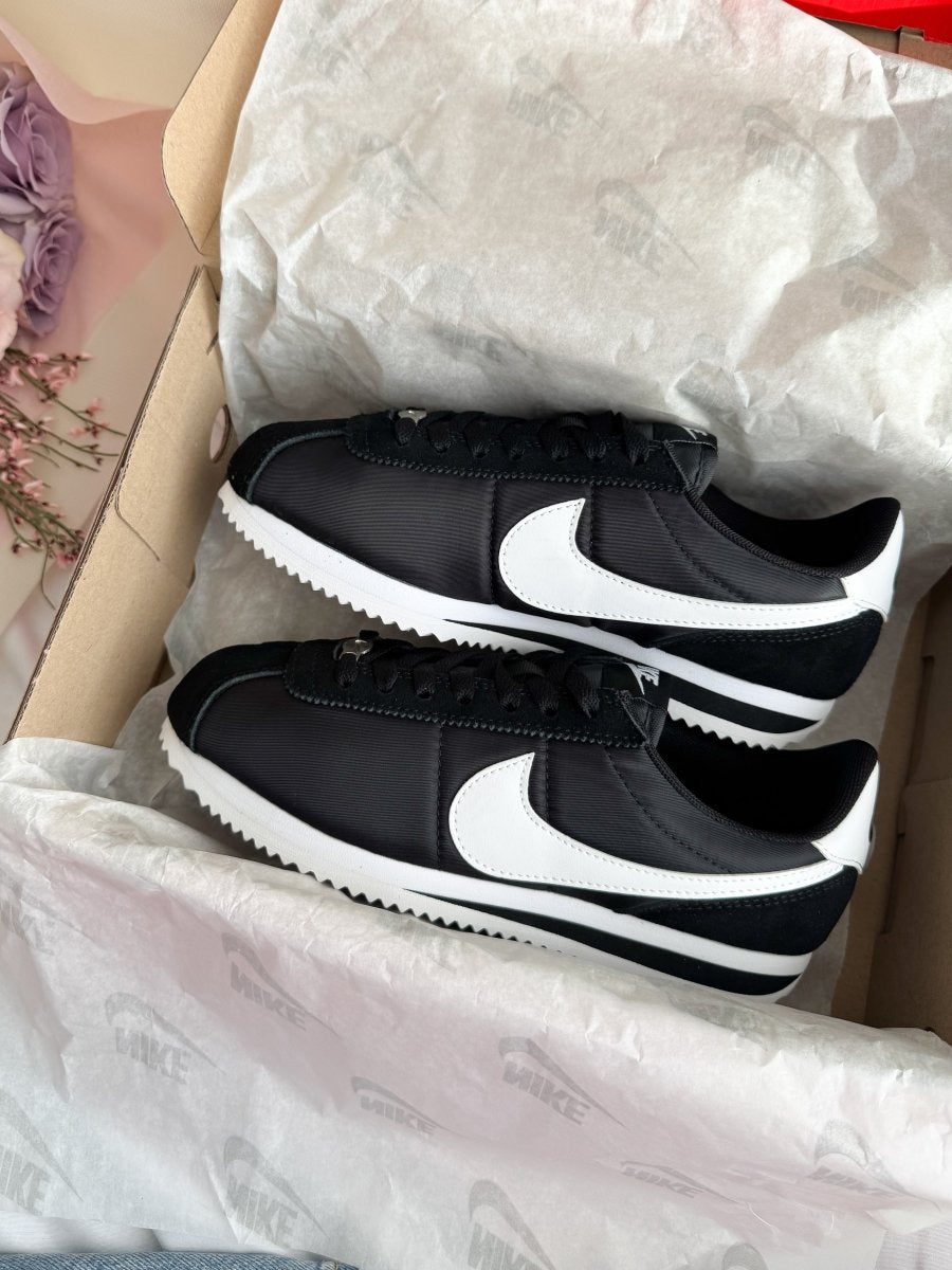 Nike Cortez Black White - oceanhype - 