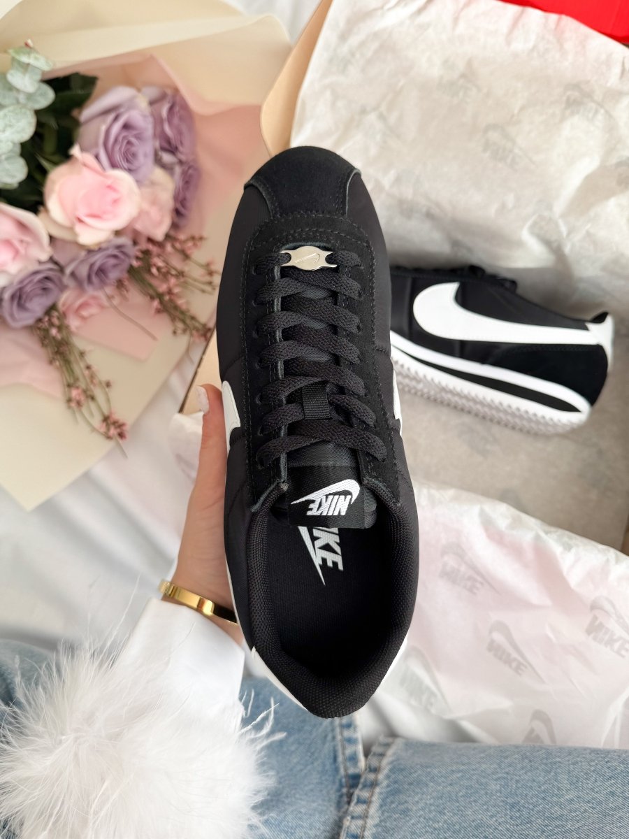 Nike Cortez Black White - oceanhype - 