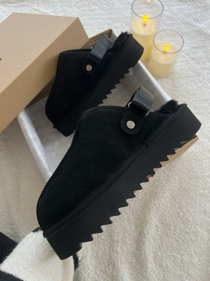 UGG Lanah Clog Black Platform - oceanhype - 